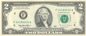 Two dollar Bill